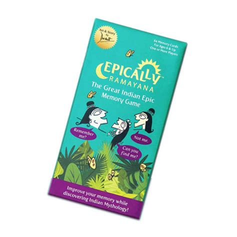 Epically Ramayana Memory Matching Game for Kids | Return Gifts for Bir ...