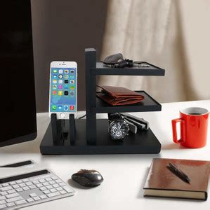 Flipkart.com | TIED RIBBONS 4 Compartments Wooden Desk Organiser with ...