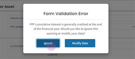 Adding Interest for PPF/EPF in MProfit : Help Center