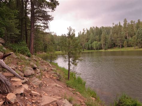 Bear Canyon Lake in Apache-Sitgreaves National Forest, Arizona