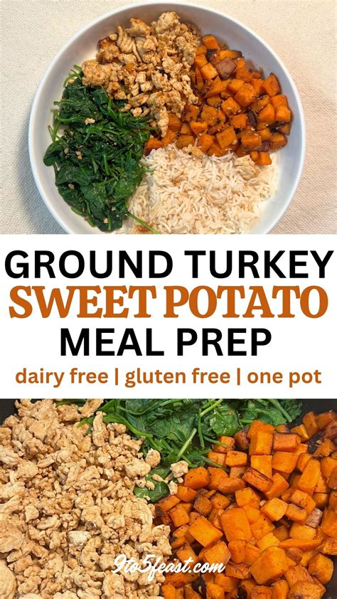 Hearty & Tasty Sweet Potato Turkey Bowl | Recipe in 2025 | Sweet potato ...