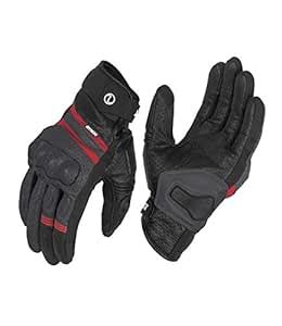 Rynox® Air-GT Motorcycle Sports Riding Gloves (Grey & Red, Size: Small ...