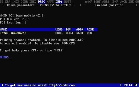 mhdd英文版下载-硬盘坏道检测修复(MHDD)下载 v4.6 英文版-IT猫扑网