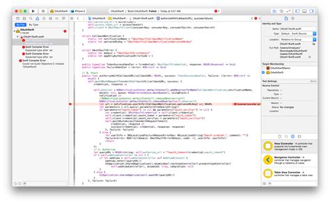 Xcode 10.6 的图像结果