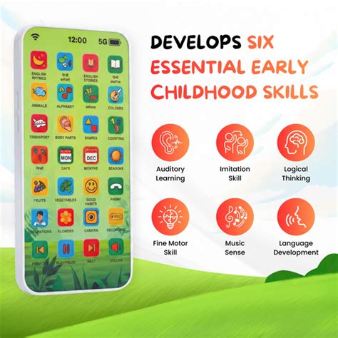 Kids Smart Educational Touch Phone Toy – Giftoo