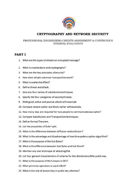 Cryptography - assignment notes - Cryptograpgy and network security ...