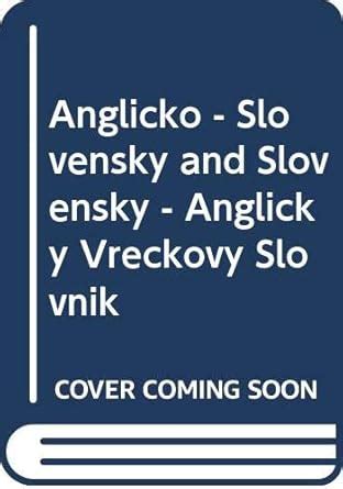 Buy Anglicko - Slovensky and Slovensky - Anglicky Vreckovy Slovnik Book ...