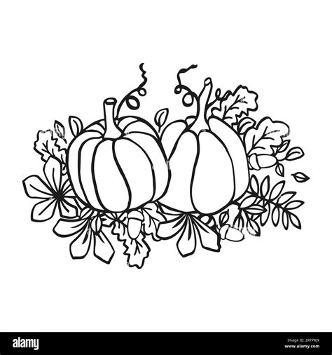 Thanksgiving Black And White Clipart