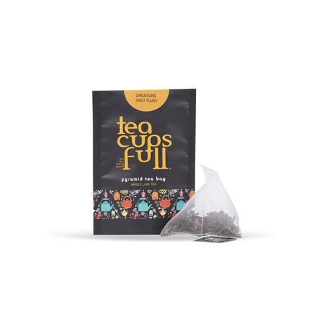 Buy Darjeeling Black First Flush Tea - Tea bags online - Teacupsfull