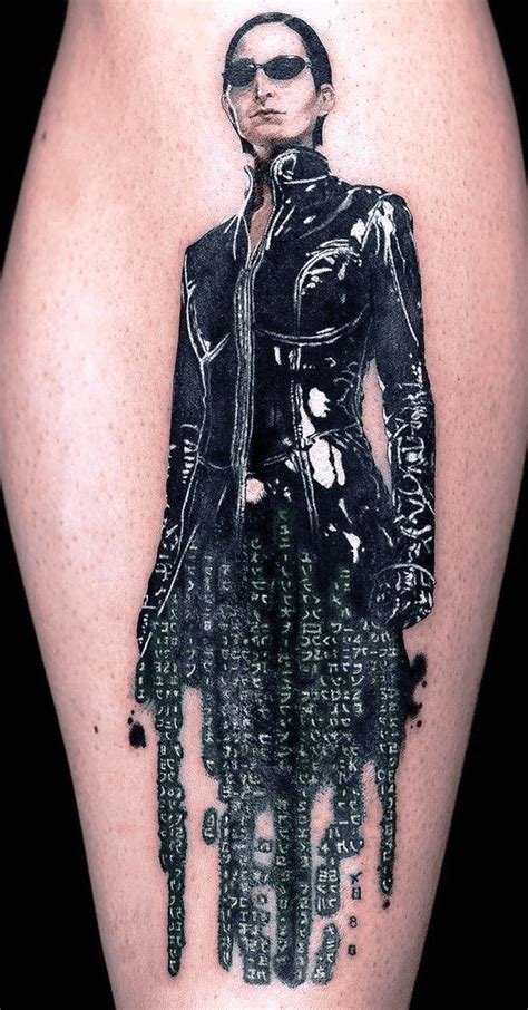 Image result for The Matrix Code Text Tattoo