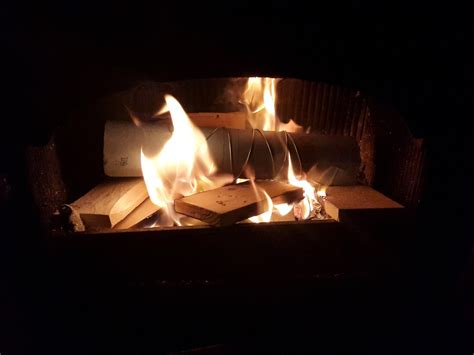 Image result for Using Paper Log Fire