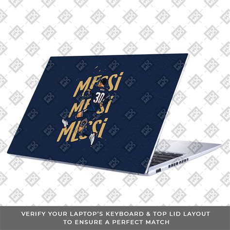 Messi Motion Masterpiece Asus Vivobook 15 X1502VA Laptop Skin