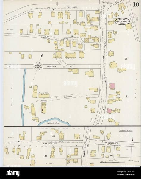 Amesbury massachusetts map hi-res stock photography and images - Alamy