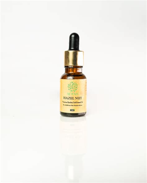 ACESO Hazelnut Oil | Cold Pressed Hazelnut Seed Oil for Skin & Hair ...