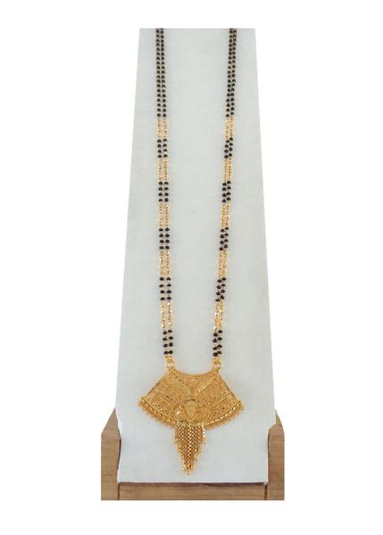 Modern 22k Gold-Plated Mangal sutra: Stylish and Comfortable Fit ...