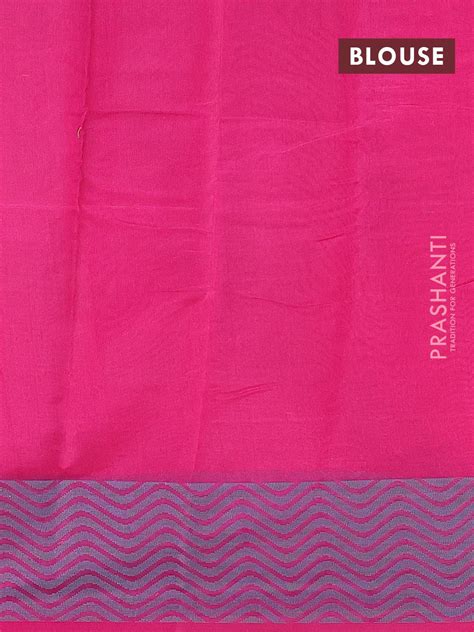 Semi chanderi saree pink shade and with allover thread weaves and wove ...