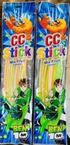 Happy Basket By Simran Ben 10 CC stick fruit candy 60pc(Pack of 2 ...