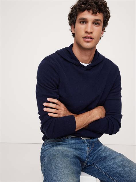 Cashmere Sweater Hoodie | Banana Republic