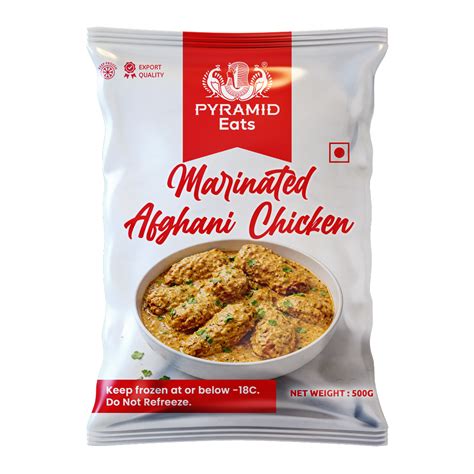 Marinated Afghani Chicken (12 Kg) | Frozen Bulk Pack for Restaurants ...