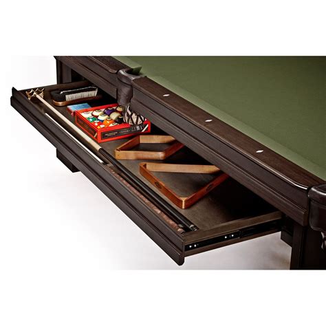 Brunswick Billiards Oakland II 8 Foot Pool Table Espresso Finish – The ...