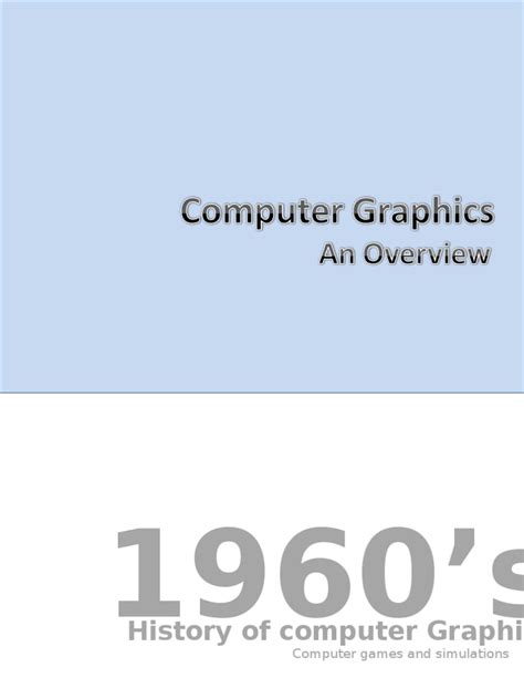 Computer Graphics History 的图像结果