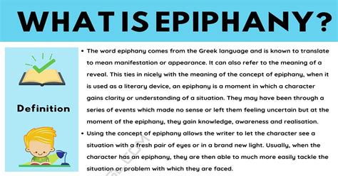 Epiphany: Definition and Examples in Spoken Language and Literature • 7ESL