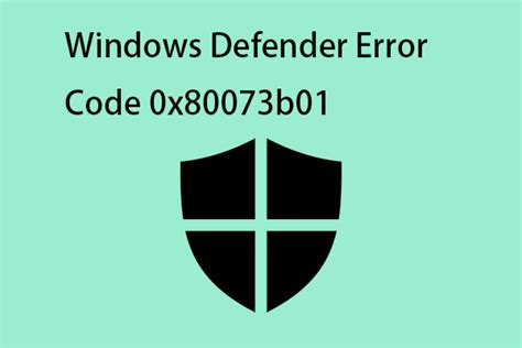 Image result for Fix Windows Defender Error