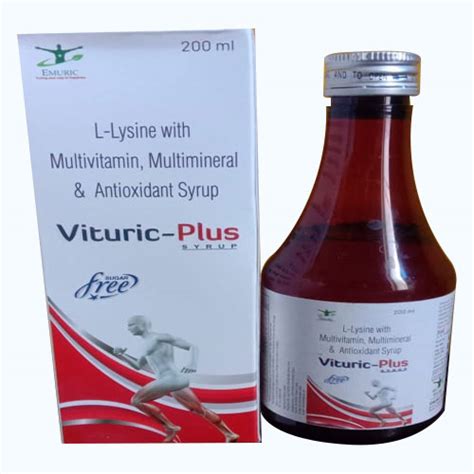 Vituric - Plus Syrup Emuric pharmaceuticals