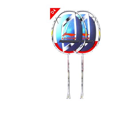 Buy Tongboshi Badminton, 2 Li Ning Badminton Rackets, Single And Double ...