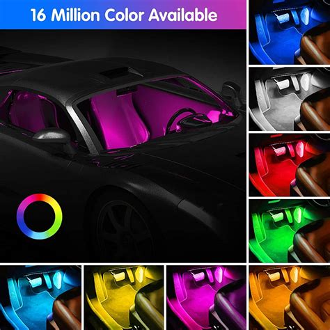 Buy LED Color light strip for Cars Inside Lighting interior Accessories ...