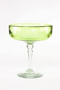 Buy VIVAZ Bolitas Margarita Glass, Champagne Saucer Style, Lime ...