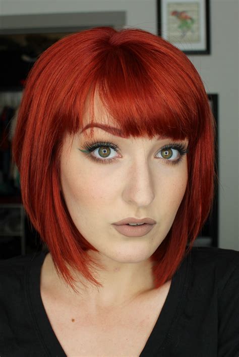 Cherry Red Short Hairstyles | dev.onallcylinders.com
