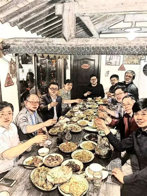 【侃E周】大佬们的饭局除了猪肉还聊了啥 _网络文艺日报 _光明网