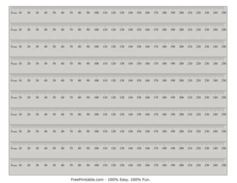 Free printable millimeter ruler - rillysinc