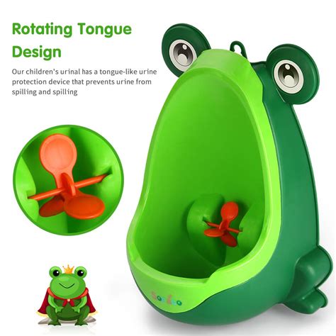 Buy Soraco Frog Potty Training Urinal for Toddler Boys Toilet with ...