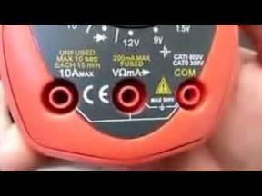 Image result for Testing Continuity with a Ut33b Multimeter