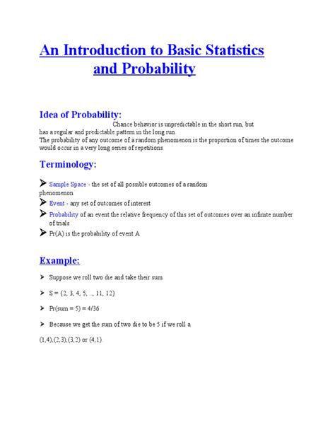 Basic Statistics PDF 的图像结果