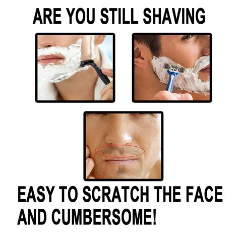 Buy ROPALIA Facial Hair Removal Cream for Men, Painless Hair Removal ...