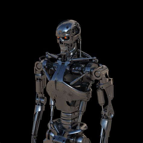 Terminator T-800 Endoskeleton Final | CGTrader