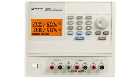 U8030 Series Triple Output Power Supply | Keysight