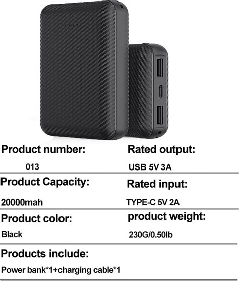 Shine Future 5V 20000mAh Portable Powerbank 5V 3A Dual USB India | Ubuy