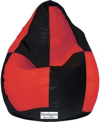 HOOLIGANS XXL Tear Drop Bean Bag Cover (Without Beans) Price in India ...