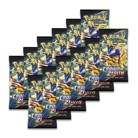 Buy Pokémon Trading Cards: SAS12.5 Crown Zenith Elite Trainer Box ...