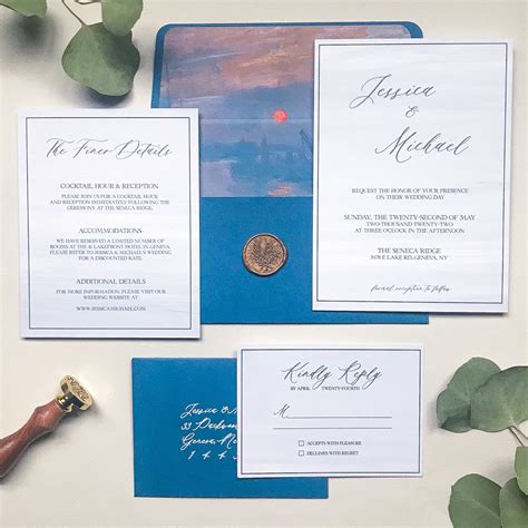 Custom Wedding Invitation Suites — ELISSA GIBBS | Stationery Designer ...
