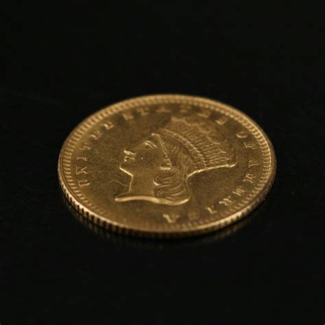 1873 Indian Head Princess $1 Gold Coin | EBTH