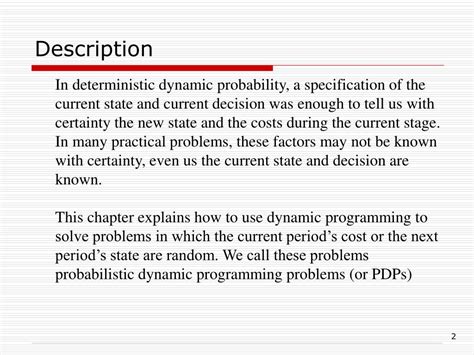 Deterministic and Probabilistic Dynamic Programming Definition with Graph 的图像结果