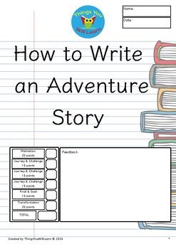 Adventure Story Writing Examples 的图像结果