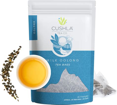 Amazon.com : Taiwanese High Mountain Milk Oolong Tea Bags - Xin Qing ...