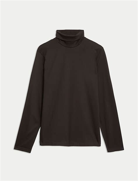 Buy Pure Supima® Cotton Long Sleeve T-Shirt at Marks & Spencer