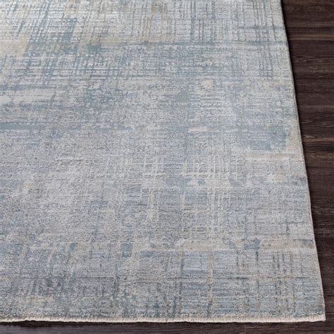 Surya Brunswick 7 X 10 (ft) Light Grey Indoor Abstract Mid-century ...